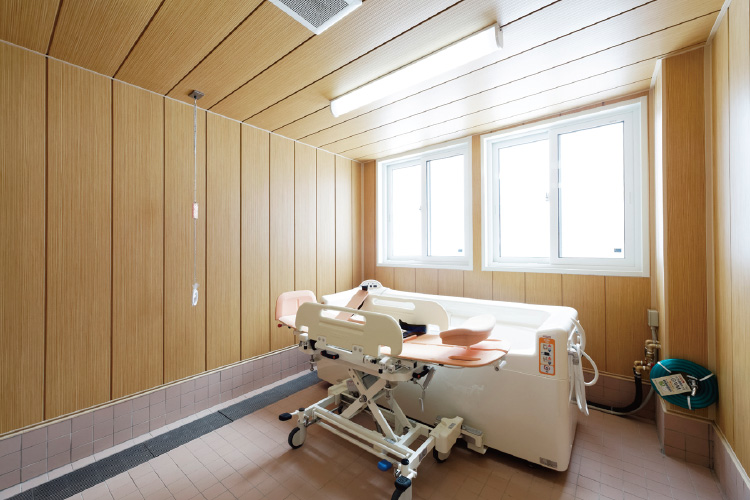 特別浴室(寝位入浴)